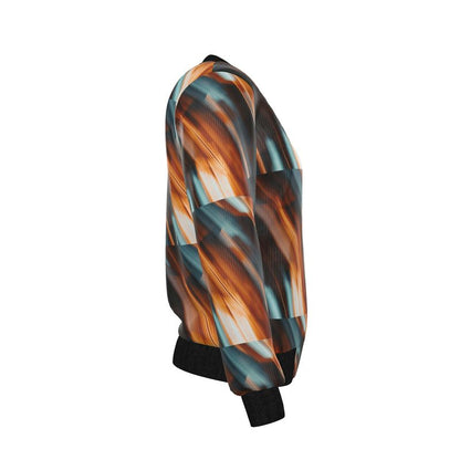 Women's Reversible Silk Bomber Jacket